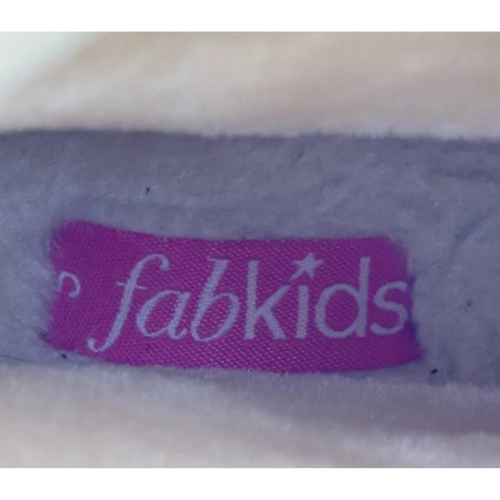 Kids Unicorn Rainbow Glitter Boots Cozy Faux Fur Lined Pink Sole Size‎ US 5